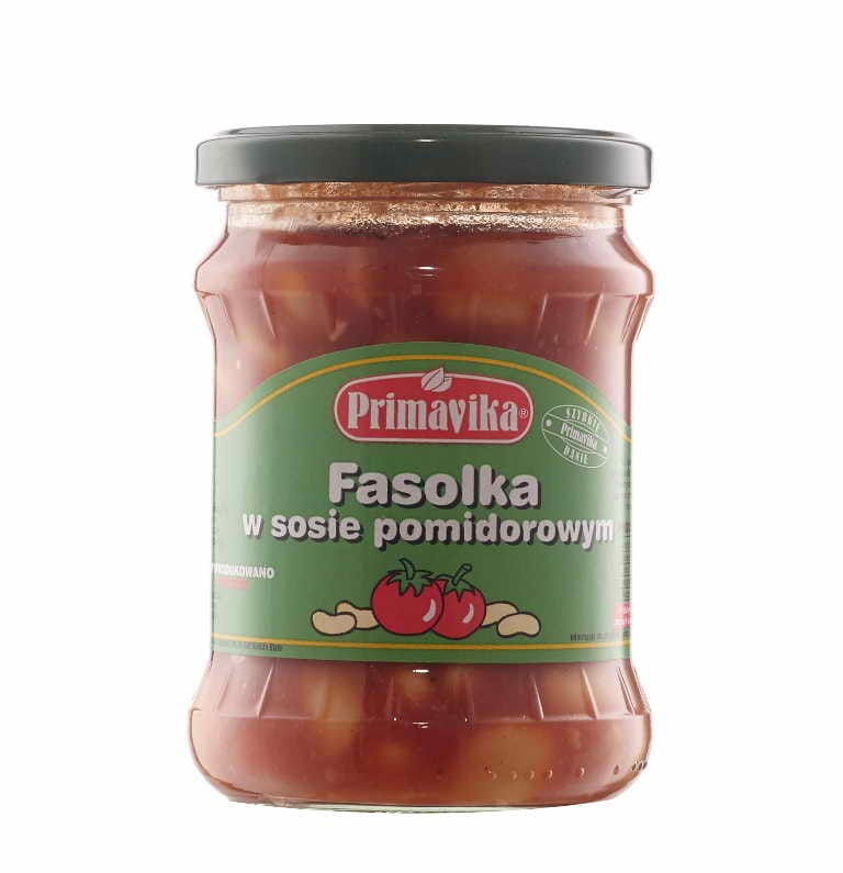 Bohnen in Tomatensauce 440 g PRIMAVIKA