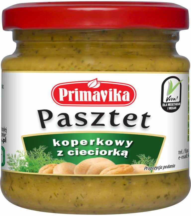 Dillpastete mit Kichererbsen 160 g PRIMAVIKA