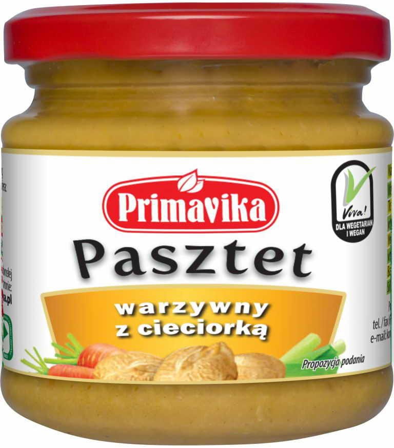 Gemüsepastete mit Kichererbsen 160 g PRIMAVIKA