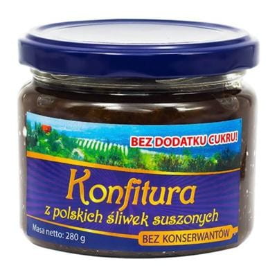 Pflaumenkonfitüre ohne Zucker 280 g KALEIDOSKOP