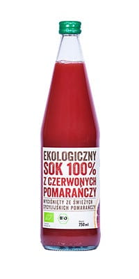 Succo d'arancia rossa 100% BIO 750 ml EKOWITAL