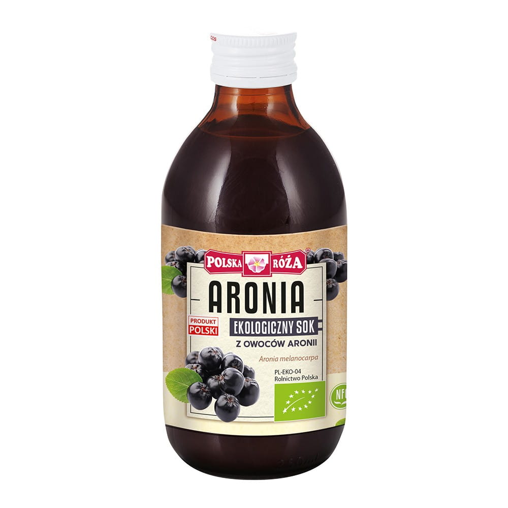 Aroniasaft BIO 250 ml POLSKA RÓŻA Immagine principale del prodotto