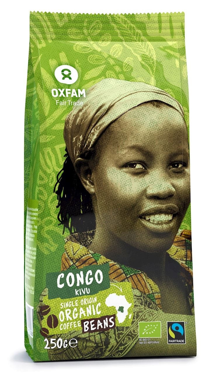 Arabica-Kaffeebohnen aus der Umgebung von Kivu Fair Tade Lake BIO 250 g - OXFAM Hauptbild