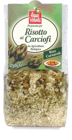 Risotto mit Artischocken BIO 250 g BAULE VOLANTE