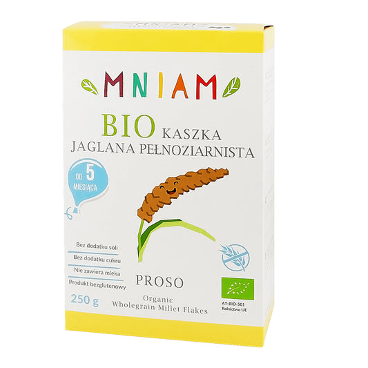 Vollkornhirse ab 5 Monaten glutenfrei BIO 250 g YUM
