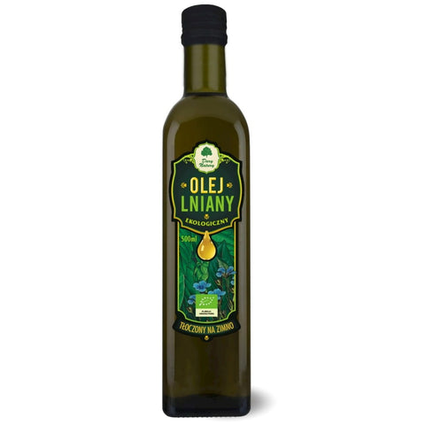 Natives Leinöl BIO 500 ml - DARY NATURY