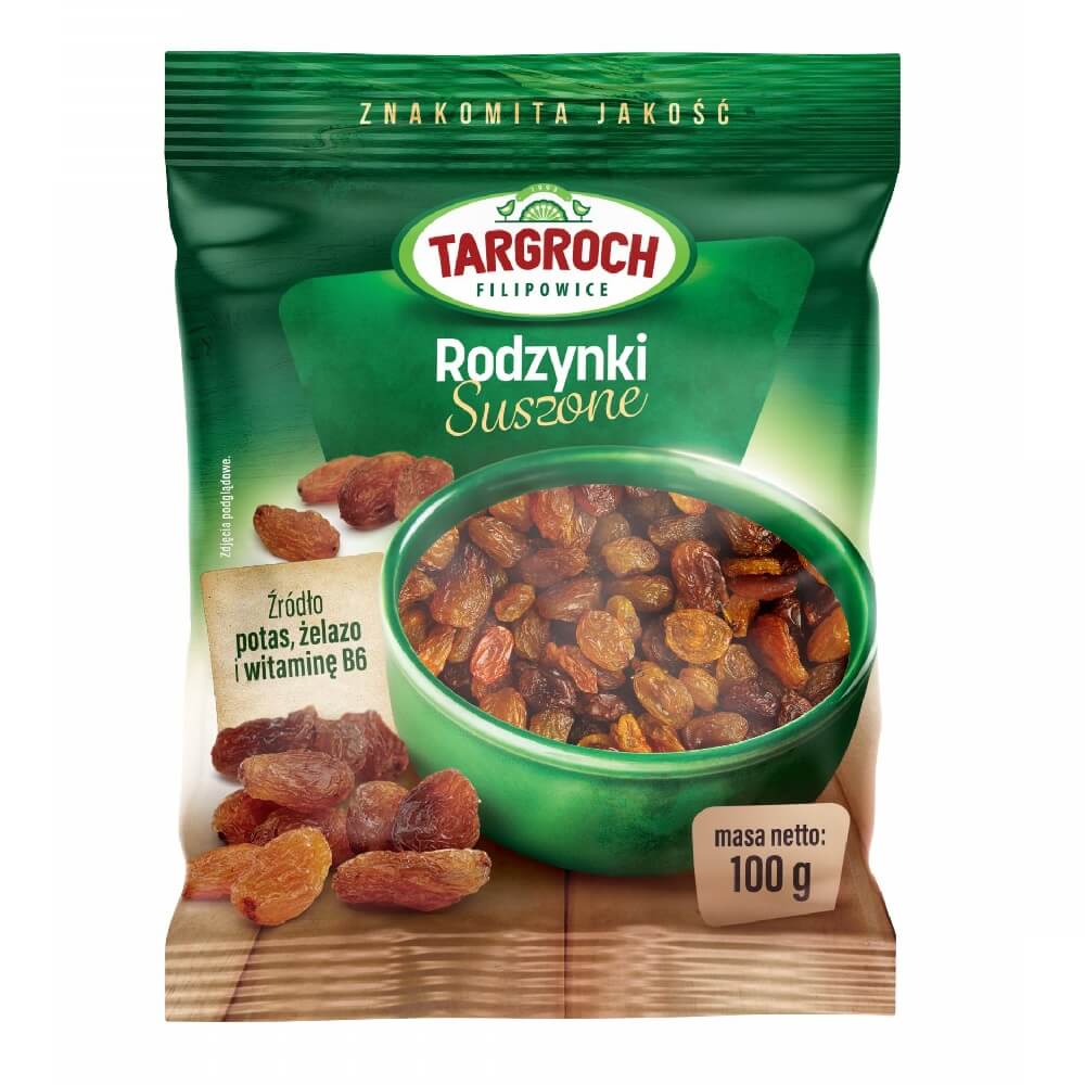 Ausgewählte Rosinen 100g TARGROCH Hauptbild