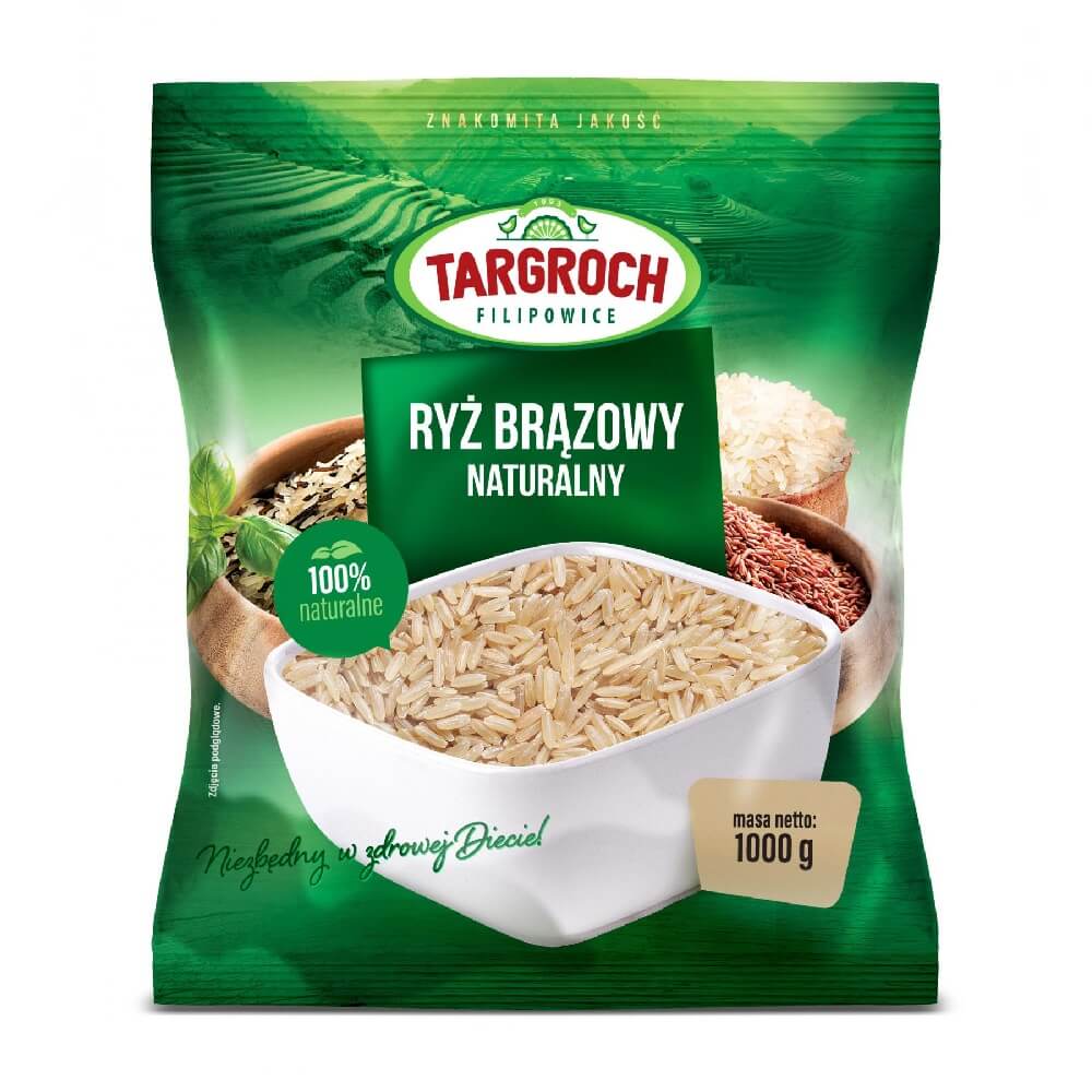 Natürlicher brauner Reis 1000g TARGROCH Hauptbild