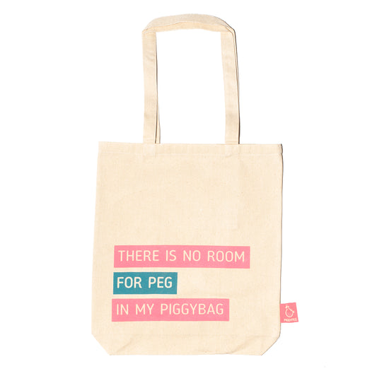 PIGGYPEG dicke Baumwolltasche