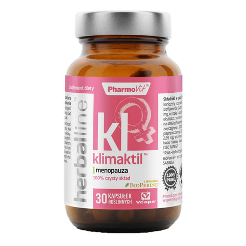 Klimaktil mit Zusatz von Bioperin 30 Kapseln vcaps PHARMOVIT HERBALLINE