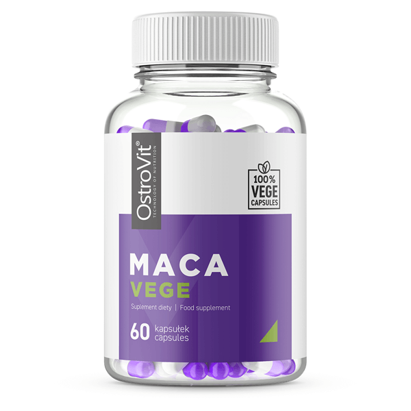 Maca-Wurzel-Extrakt 10:1 600 MG 60 pflanzliche Kapseln 40 g OSTROVIT Κύρια εικόνα προϊόντος