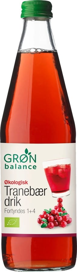 Cranberry-Getränkekonzentrat BIO 500 ml - GRON BALANCE