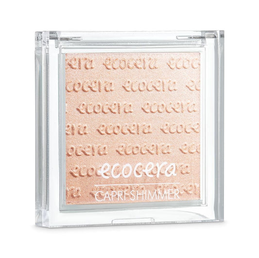 ECOCERA Capri-Textmarker 10 g mit grünem Filzstift auf weißem Papier, ideal für kreative Textgestaltung