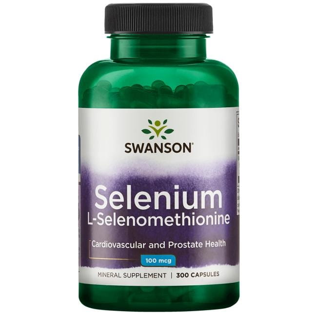 Selen Select Selenomethionine 100mcg Selen 300 SWANSON Kapseln