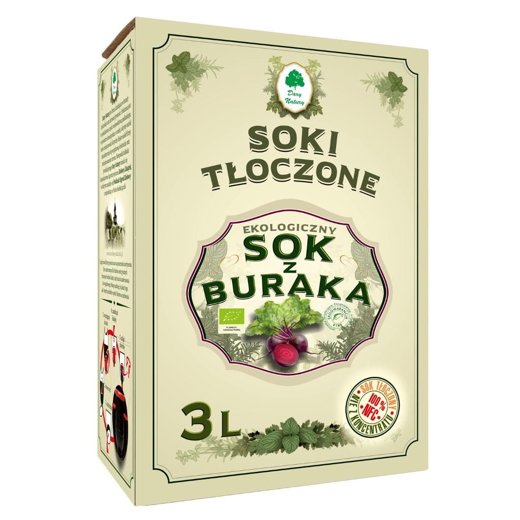 Rübensaft BIO 3 L - GESCHENKE DER NATUR Hlavný obrázok produktu