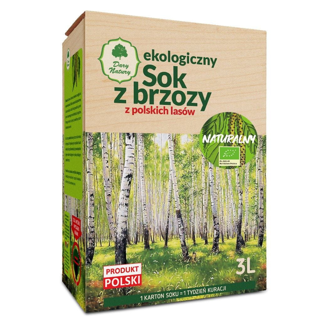 Birkensaft BIO 3 L - GESCHENKE DER NATUR Hlavný obrázok produktu