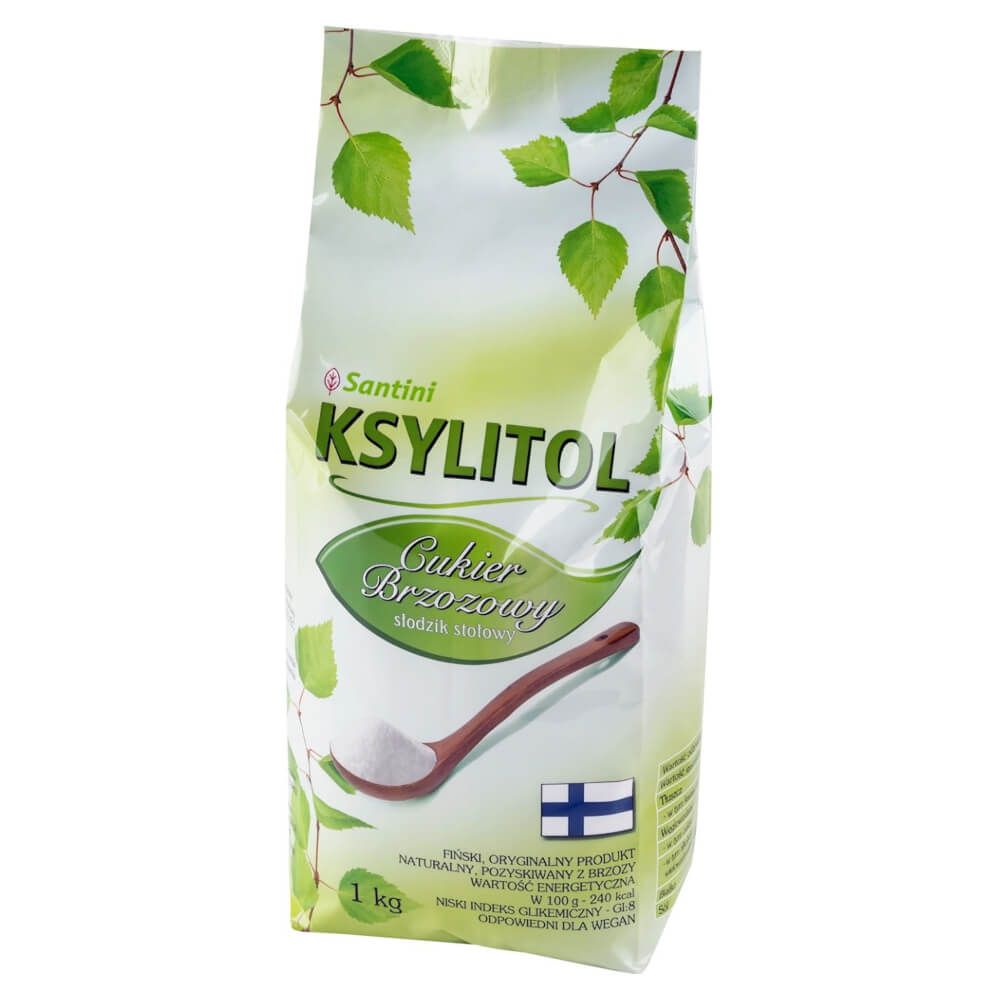 Xylit 1 kg (Beutel) (Finnland) - SANTINI Gambar utama produk