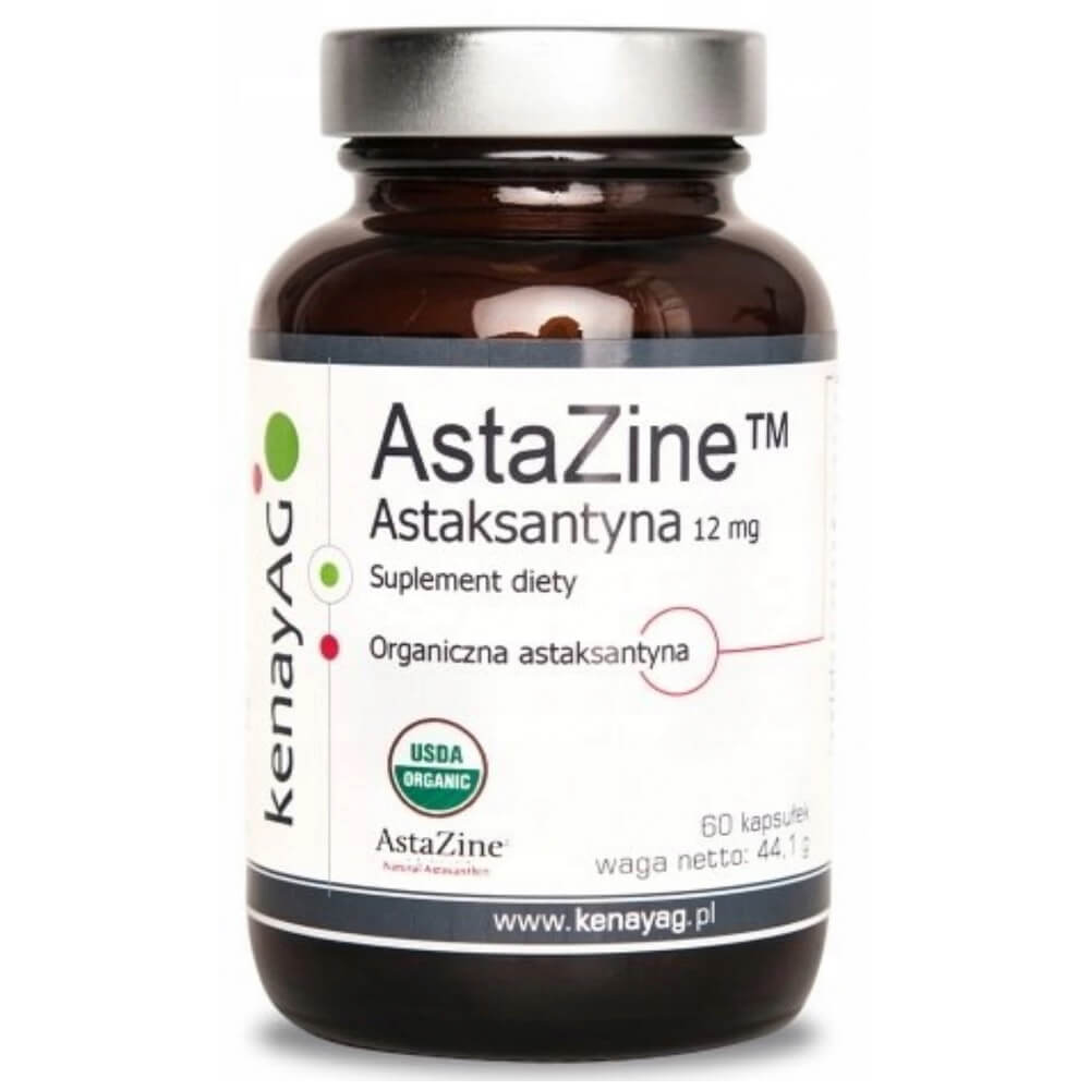 Astaxanthin Astazin 12mg 60 Kapseln KENAY Hauptbild