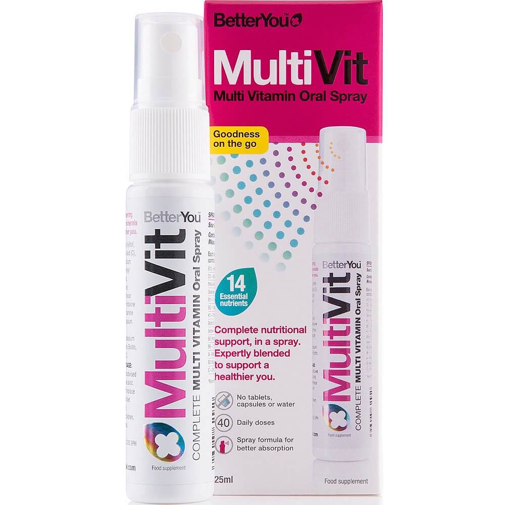 Multivitaminspray multivit 25ml multivit BETTERYOU Imagem principal do produto