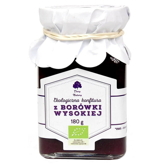 Heidelbeermarmelade BIO 180 g - GESCHENKE DER NATUR