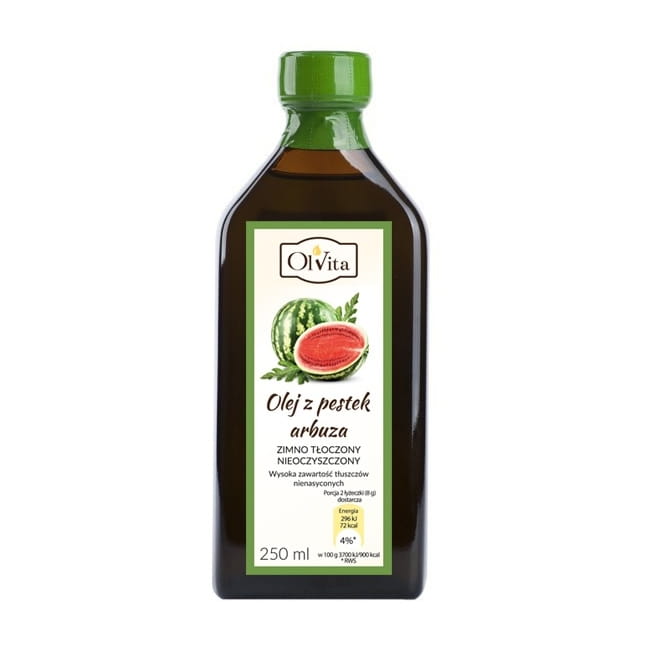 Wassermelonenkernöl, kaltgepresst und roh 250ml OLVITA Hover Image