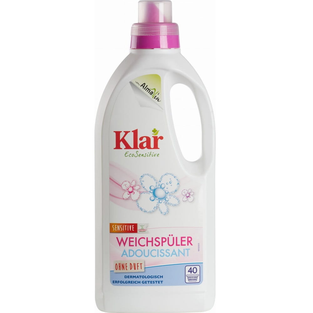 Eco Weichspüler und Weichspüler 1000 ml - KLAR