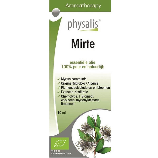 Ätherisches Öl Mirte (gemeine Myrte) BIO 10 ml - PHYSALIS Hover Image