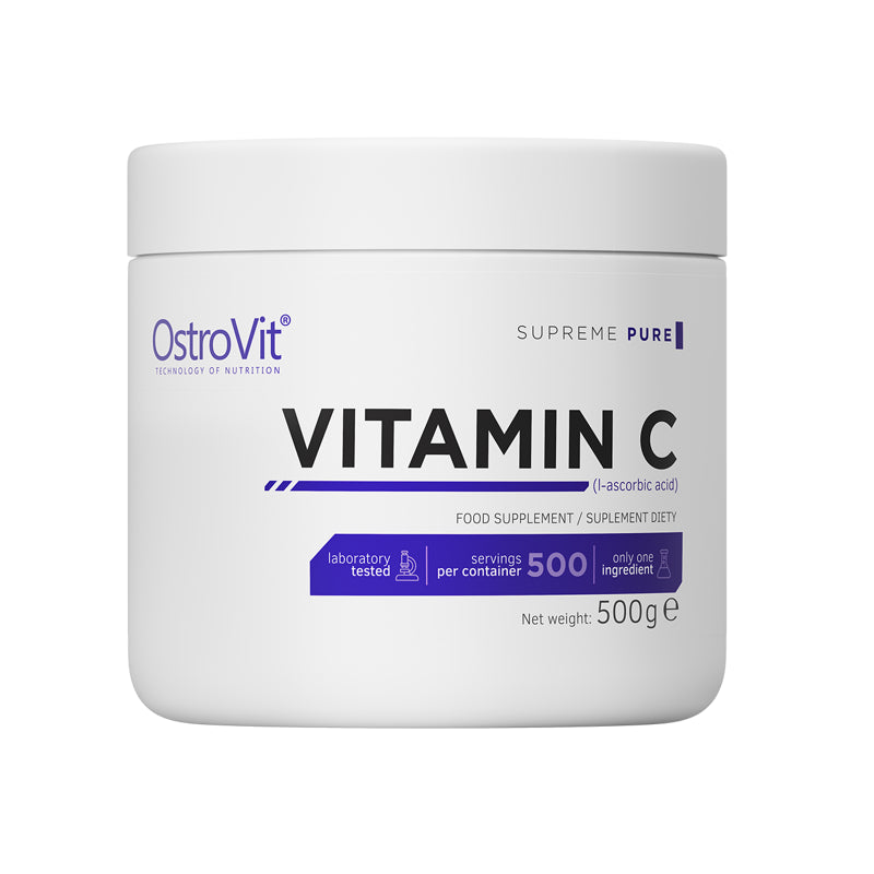 Vitamin C-Pulver L-Säure - Ascorbin 100 % Vitamin C 500 g OSTROVIT