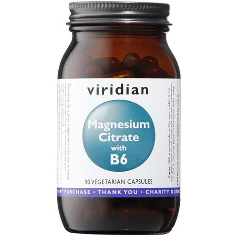 Magnesium zb - 6 Magnesiumcitrat mit B6 90 Kapseln VIRIDIAN