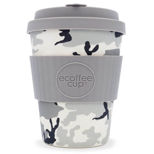 Bambusfaserbecher Cacciatore 350 ml von ECOFFEE CUP, umweltfreundlicher Trinkbecher mit natürlicher Oberfläche und nachhaltigem Design