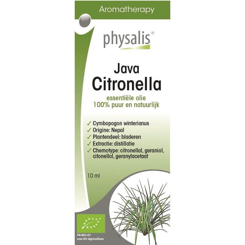 Citronella (Citronella) ätherisches Öl BIO 10 ml - PHYSALIS