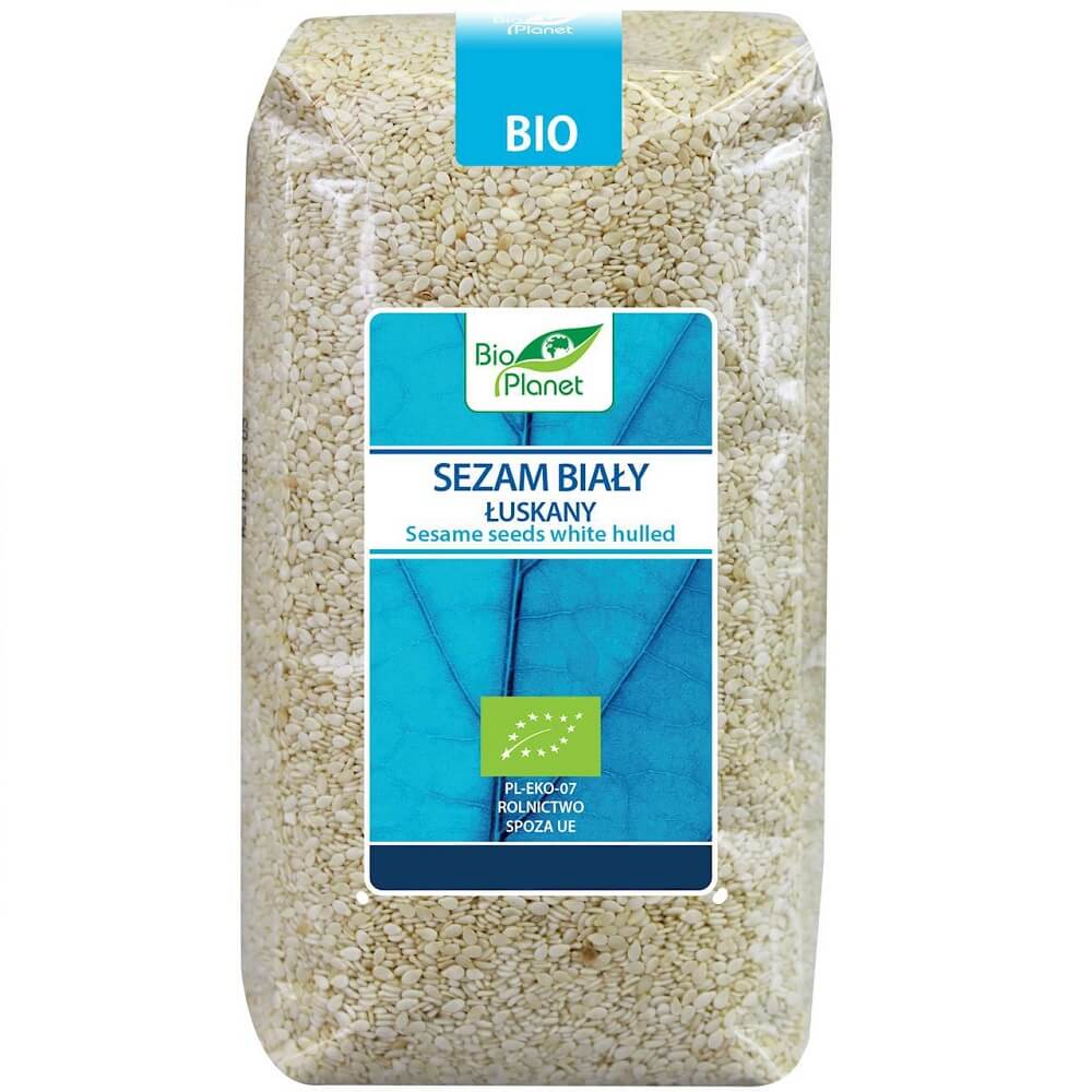 Geschälter weißer Sesam BIO 500 g - BIO PLANET