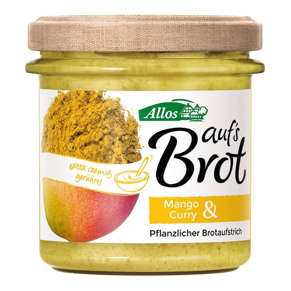 Mango-Curry-Creme-Paste BIO 140 g - ALLOS Κύρια εικόνα προϊόντος
