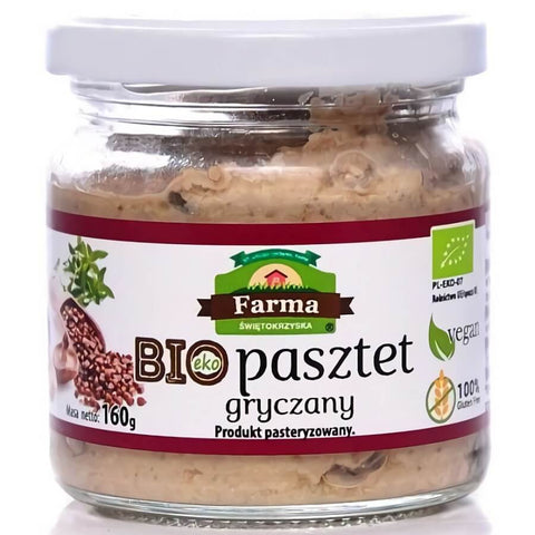 Buchweizenpastete BIO 160 g - FARMA ŚWIĘTOKRZYSKA