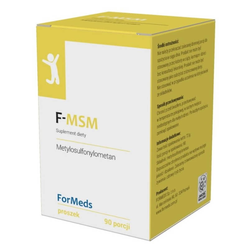 F - MSM Methylsulfonylmethan 800 mg 90 Portionen 72 g FORMEDS Hauptbild