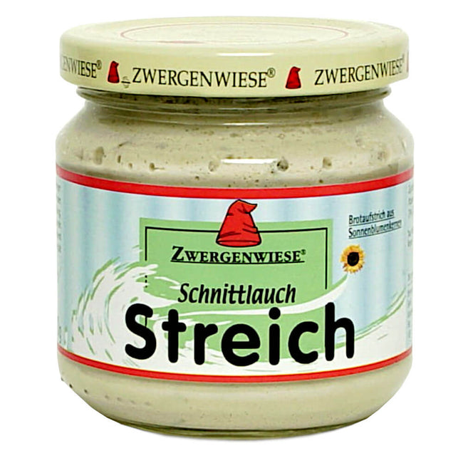 Sonnenblumenpaste mit Schnittlauch glutenfrei BIO 180 g - ZWERGENWIESE Hover Image
