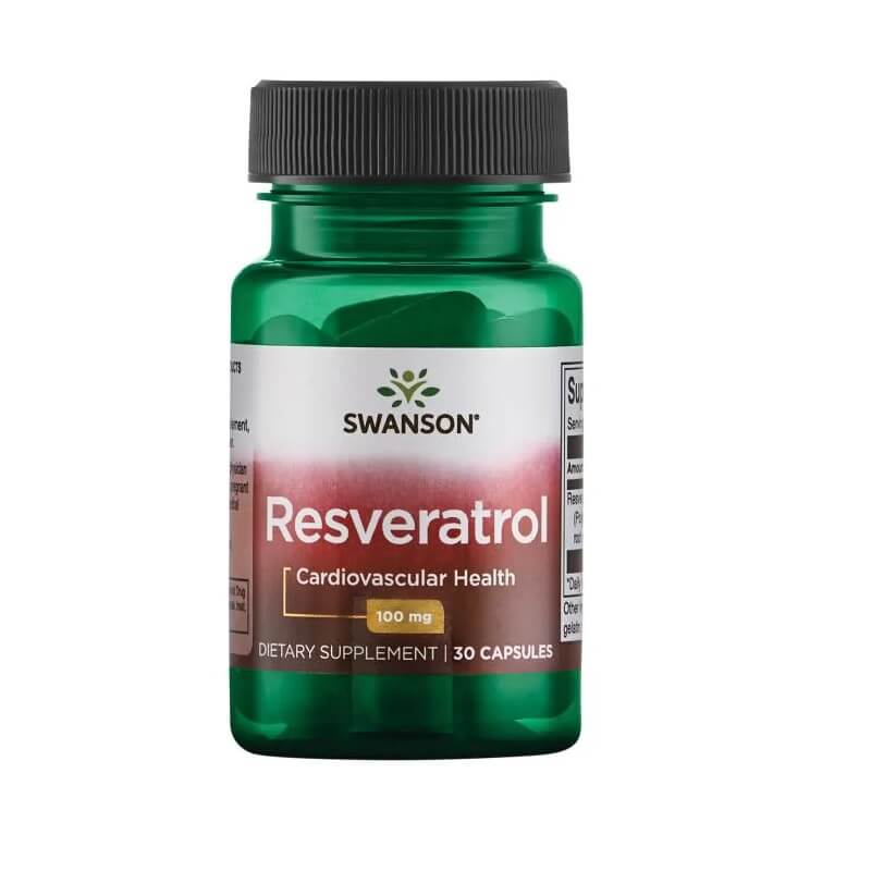 Japanischer Staudenknöterich Wurzel Resveratrol 50mg Resveratrol 30 Kapseln SWANSON