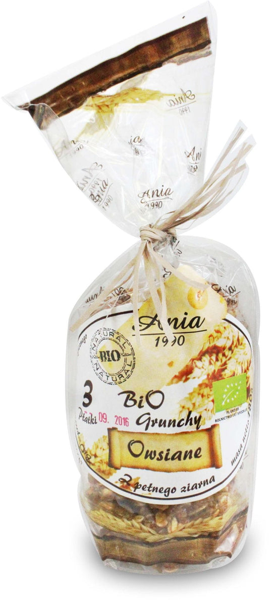 Vollkorn-Hafergrütze von BIO ANIA, 180 g, aus biologischen Haferflocken, frisch und naturbelassen in einer Packung.