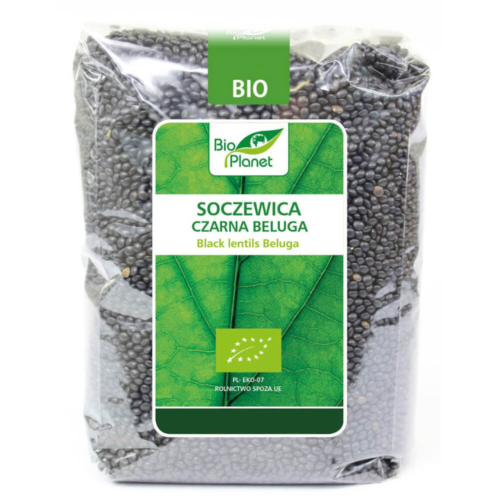 Schwarze Belugalinsen BIO 1 kg - BIO PLANET