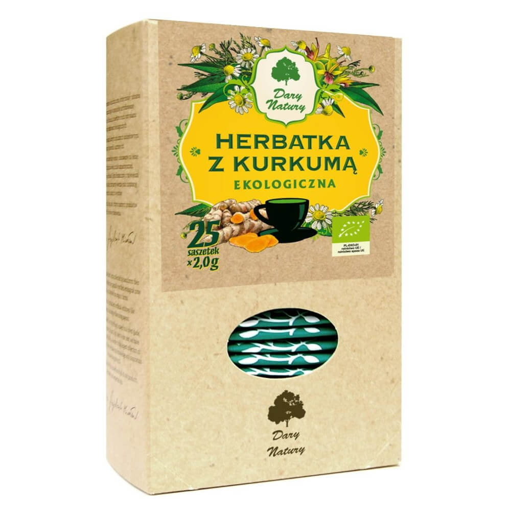 BIO Kurkuma-Tee (25 x 2 g) - GESCHENKE DER NATUR Hauptbild
