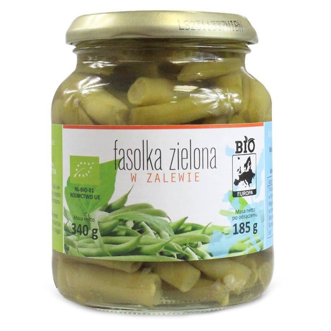 Grüne Bohnen in Salzlake im Glas BIO 340 g (185 g) - BIO EUROPA Hover Image