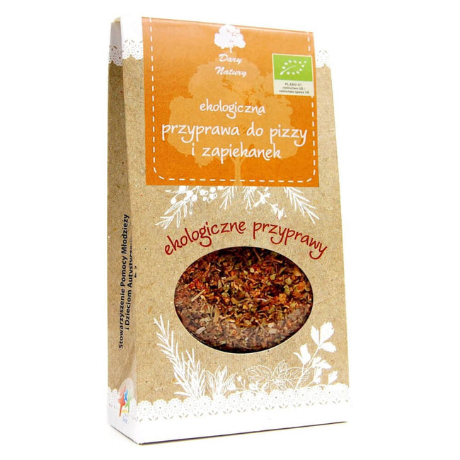 Gewürz für Pizza und Aufläufe BIO 30 g - GESCHENKE DER NATUR Hover Image