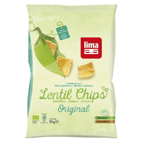 Linsenchips BIO 90 g - LIMA