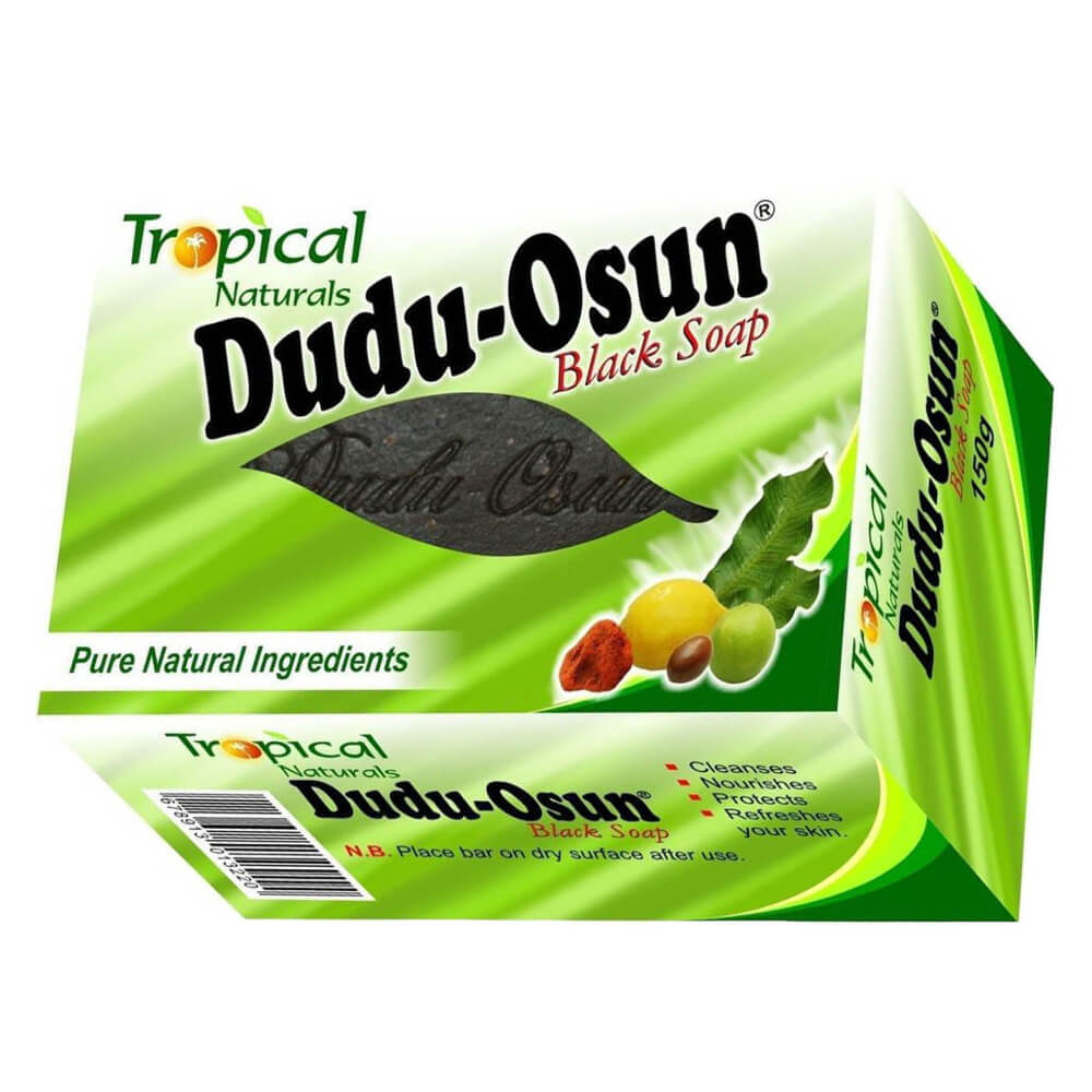 Schwarze Dudu-Seife Osun Dudu - Osun 150g TROPICAL NATURALS