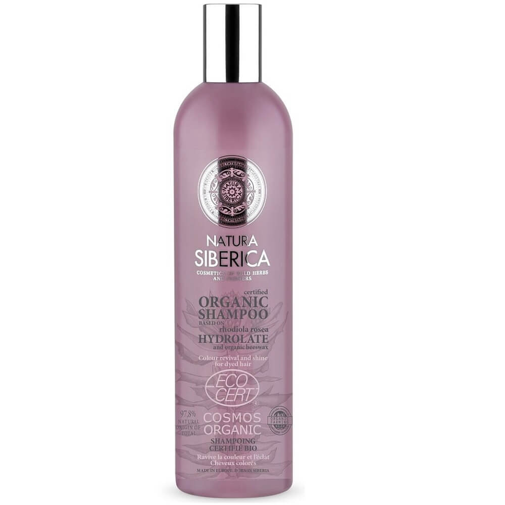 Shampoo für gefärbtes und geschädigtes Haar, Schutz und Glanz 400 ml - NATURA SIBERICA
