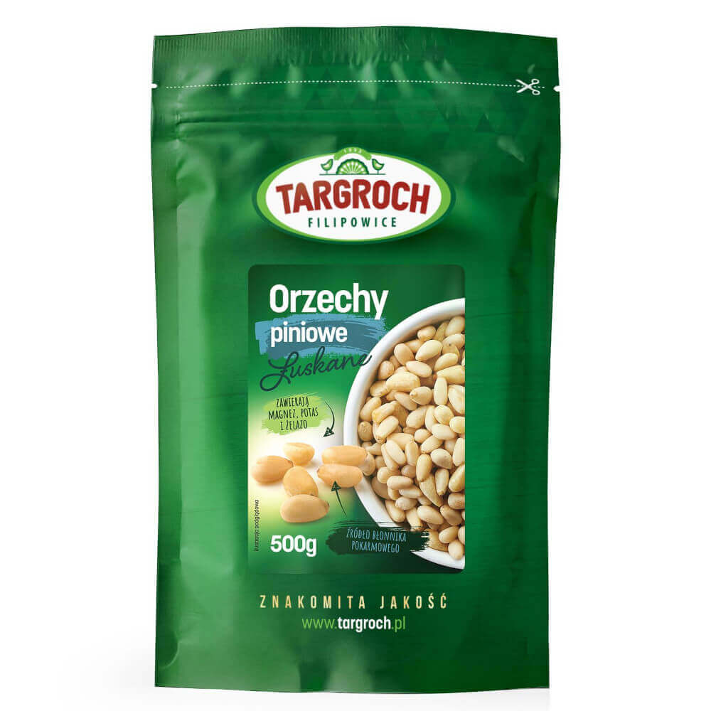 Geschälte Pinienkerne 500g TARGROCH Imagem principal do produto