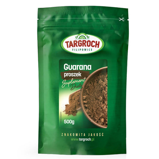 TARGROCH Guarana Pulver in 250g Packung, feines braunes Guarana-Granulat für Energie und Nahrungsergänzung