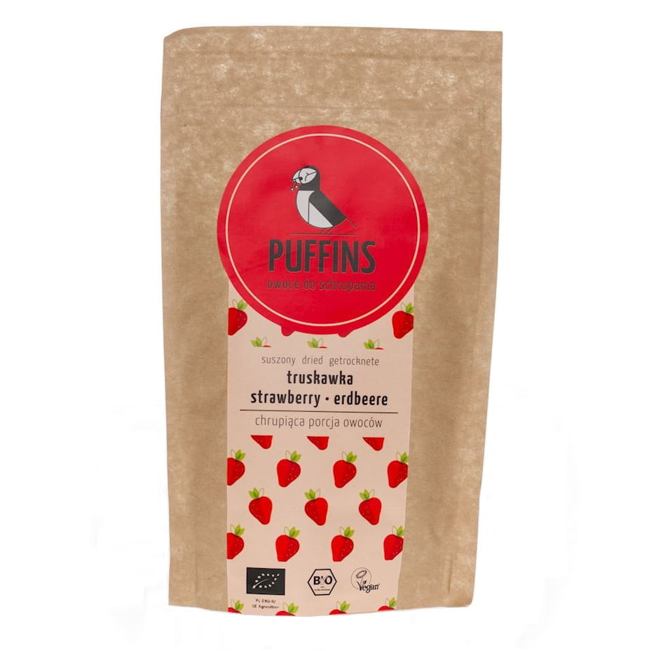 Getrocknete Erdbeeren BIO 40 g - PAULIERFINS Imagem principal do produto