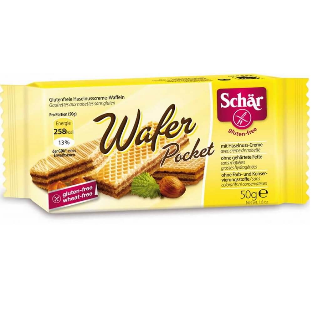 Glutenfreie Nusswaffeln 50 g SCHÄR 主图