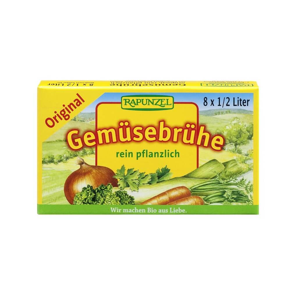 Brühe - Gemüsewürfel (gelb) BIO 8x105 g - RAPUNZEL Hauptbild